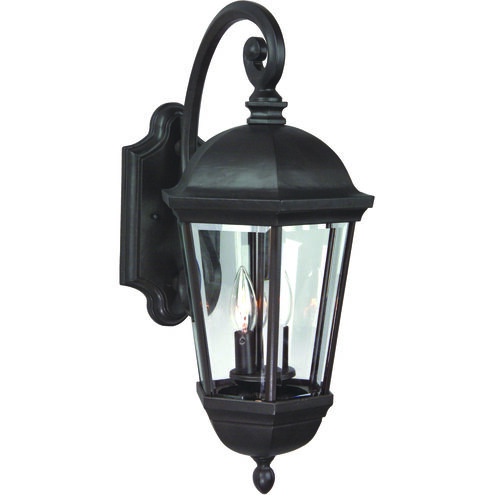Britannia 3 Light 26 inch Oiled Bronze Outdoor Outdoor Wall Mount, Large