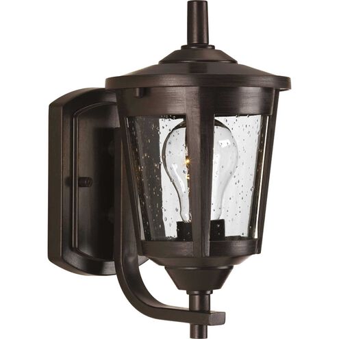 East Haven Outdoor Wall Lantern in Antique Bronze, Small