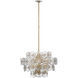 Julie Neill Gianna LED 24 inch Gild Chandelier Ceiling Light