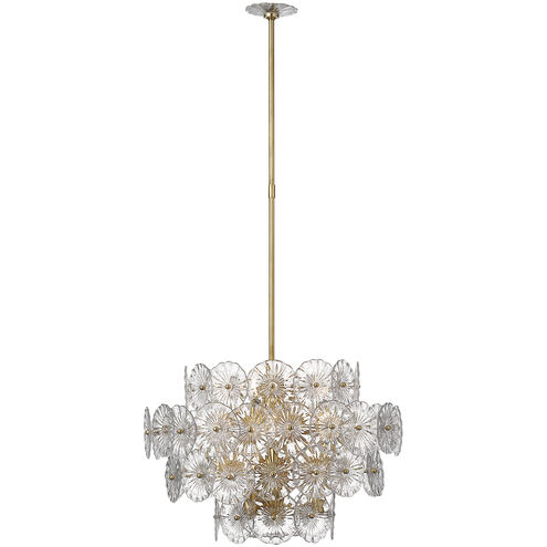 Julie Neill Gianna LED 24 inch Gild Chandelier Ceiling Light