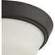 Edessa 2 Light 12 inch Antique Bronze Flush Mount Ceiling Light