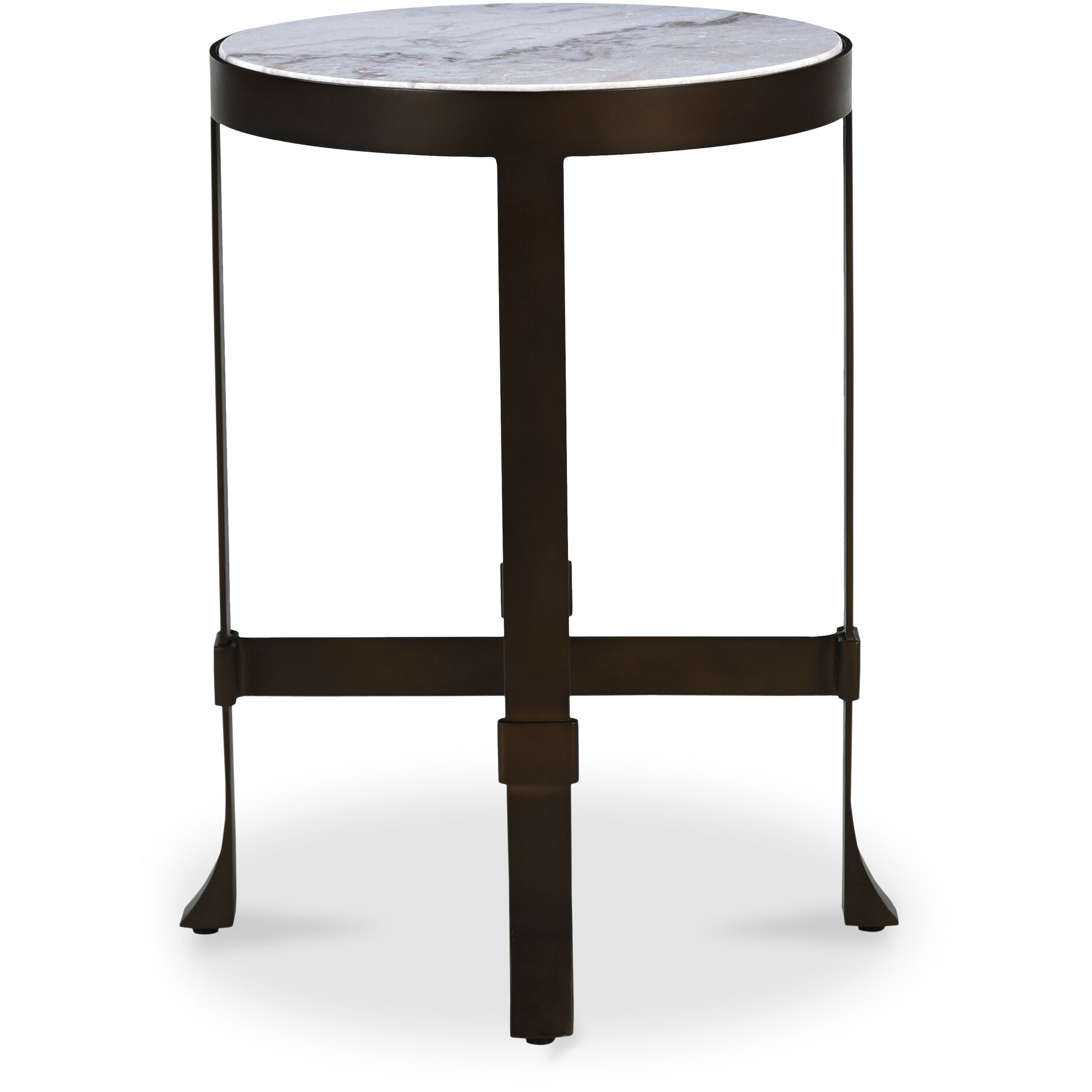 Holli Side Table in White