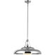 Palmetto Pendant Ceiling Light in Polished Nickel