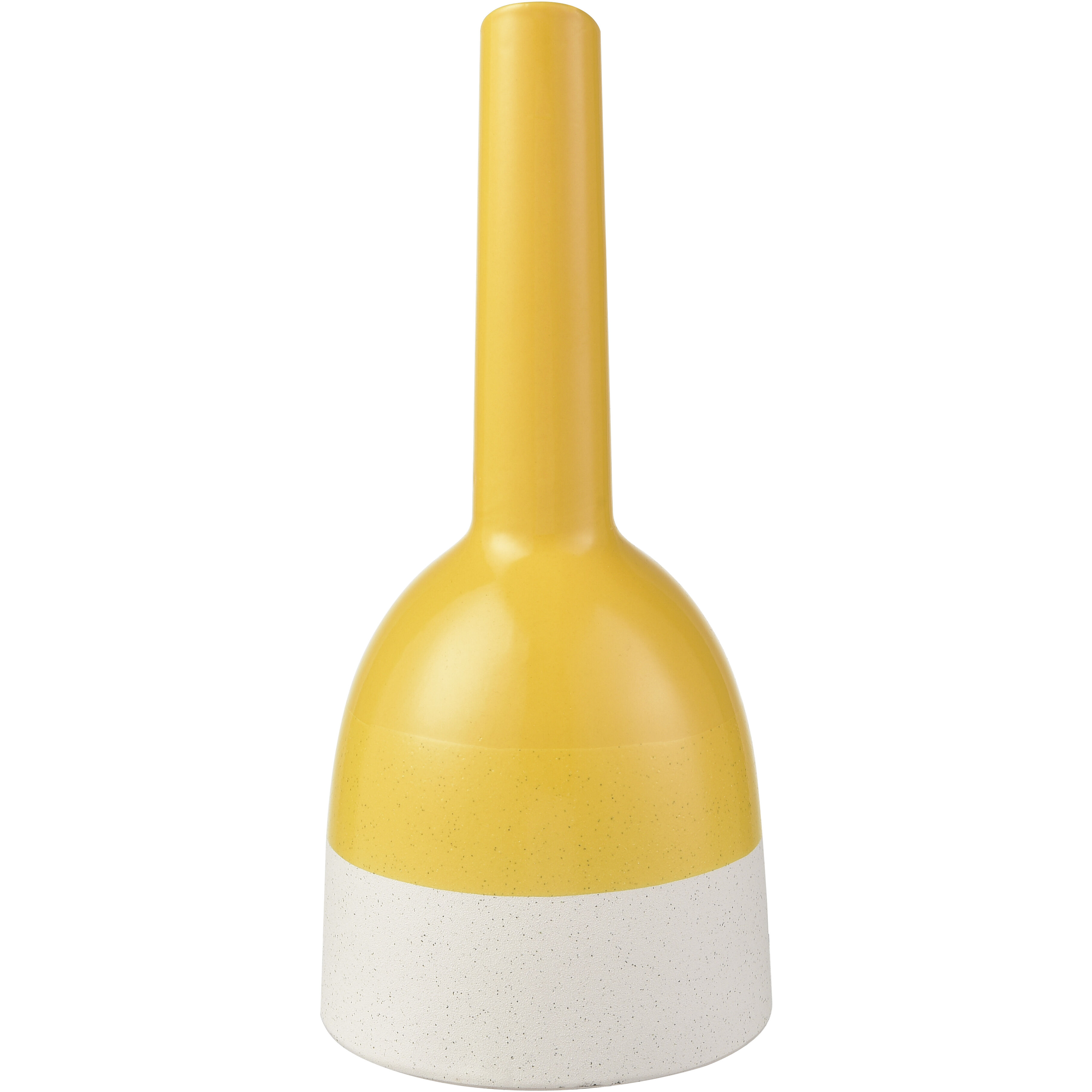 Marianne Yellow with Speckled White Bottle