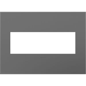 Adorne Magnesium Wall Plate, 3-Gang