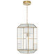 Bardolph 1 Light 8.5 inch Antique Brass Pendant Ceiling Light