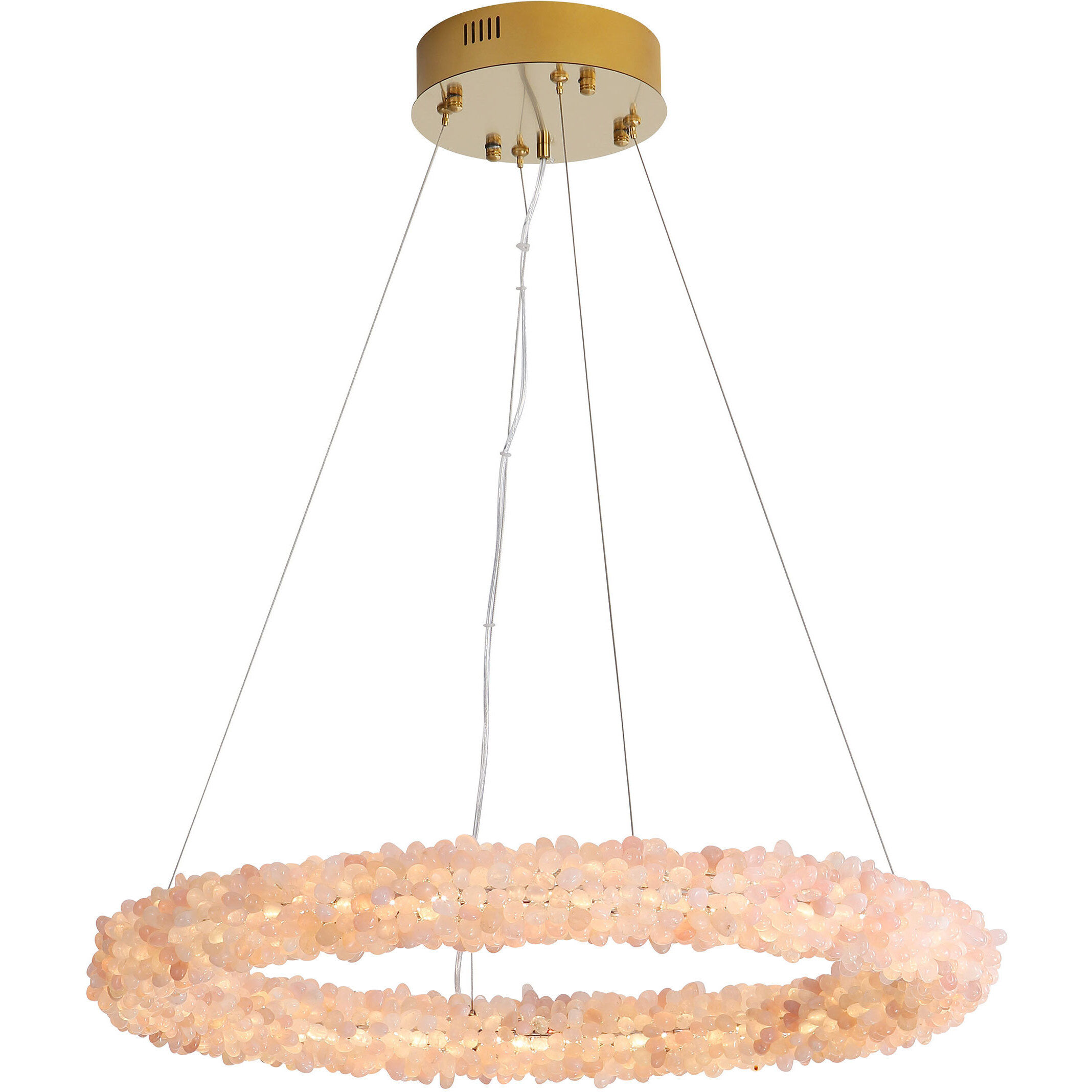 Ziva Corallo 29.5 inch 70.50 watt Coral Chandelier Ceiling Light