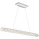 Signature Verve LED 43 inch Stainless Steel Linear Pendant Ceiling Light