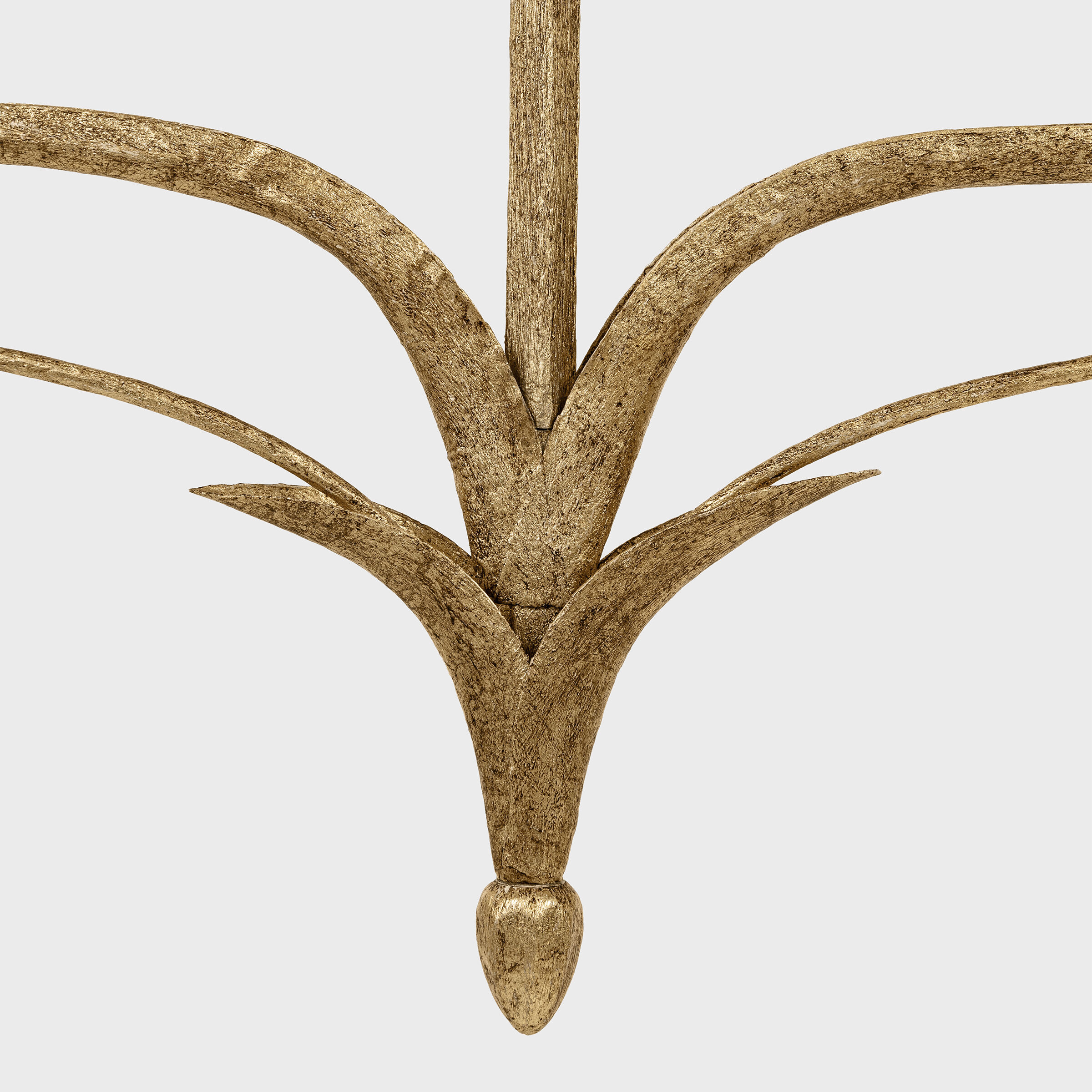 Chapman & Myers Amalfi LED 57 inch Milano Gold Linear Chandelier Ceiling Light