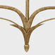 Chapman & Myers Amalfi LED 57 inch Milano Gold Linear Chandelier Ceiling Light