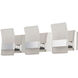 Fang LED 22.85 inch Chrome Bath Vanity Light Wall Light