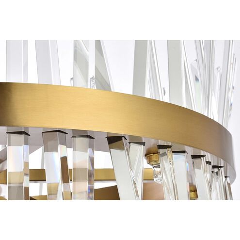 Serephina 14 Light 25 inch Satin Gold Pendant Ceiling Light