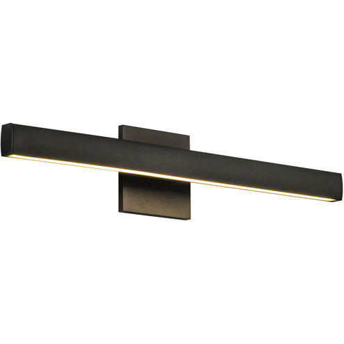 Vera LED 22.88 inch Black Bath Vanity Light Wall Light