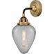 Nouveau 2 Geneseo Sconce Wall Light in Black Antique Brass
