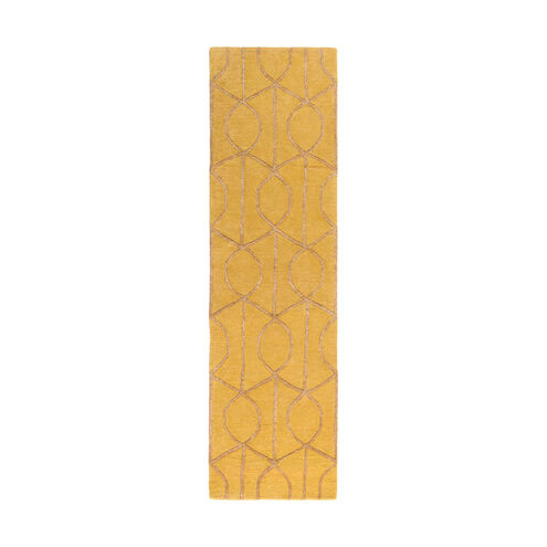 Urban 36 X 24 inch Mustard/Camel Rugs, Rectangle