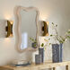 Dali 38 X 23.5 inch Cream Bamboo Mirror