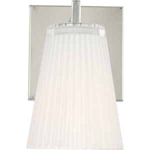 Upson 1 Light 5 inch Chrome Vanity Light Wall Light, Small