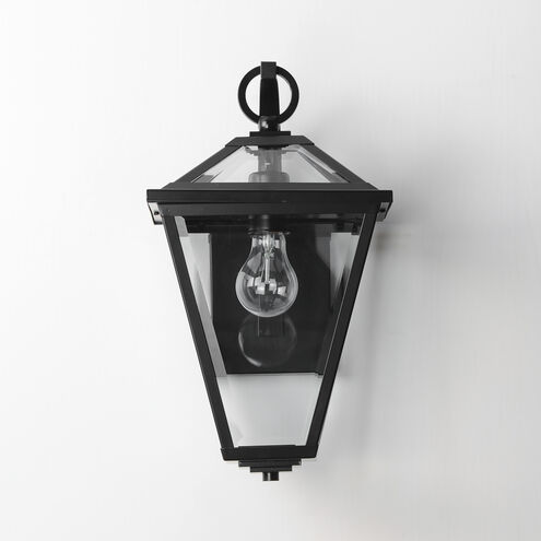 Prism 1 Light 16 inch Black Outdoor Wall Mount