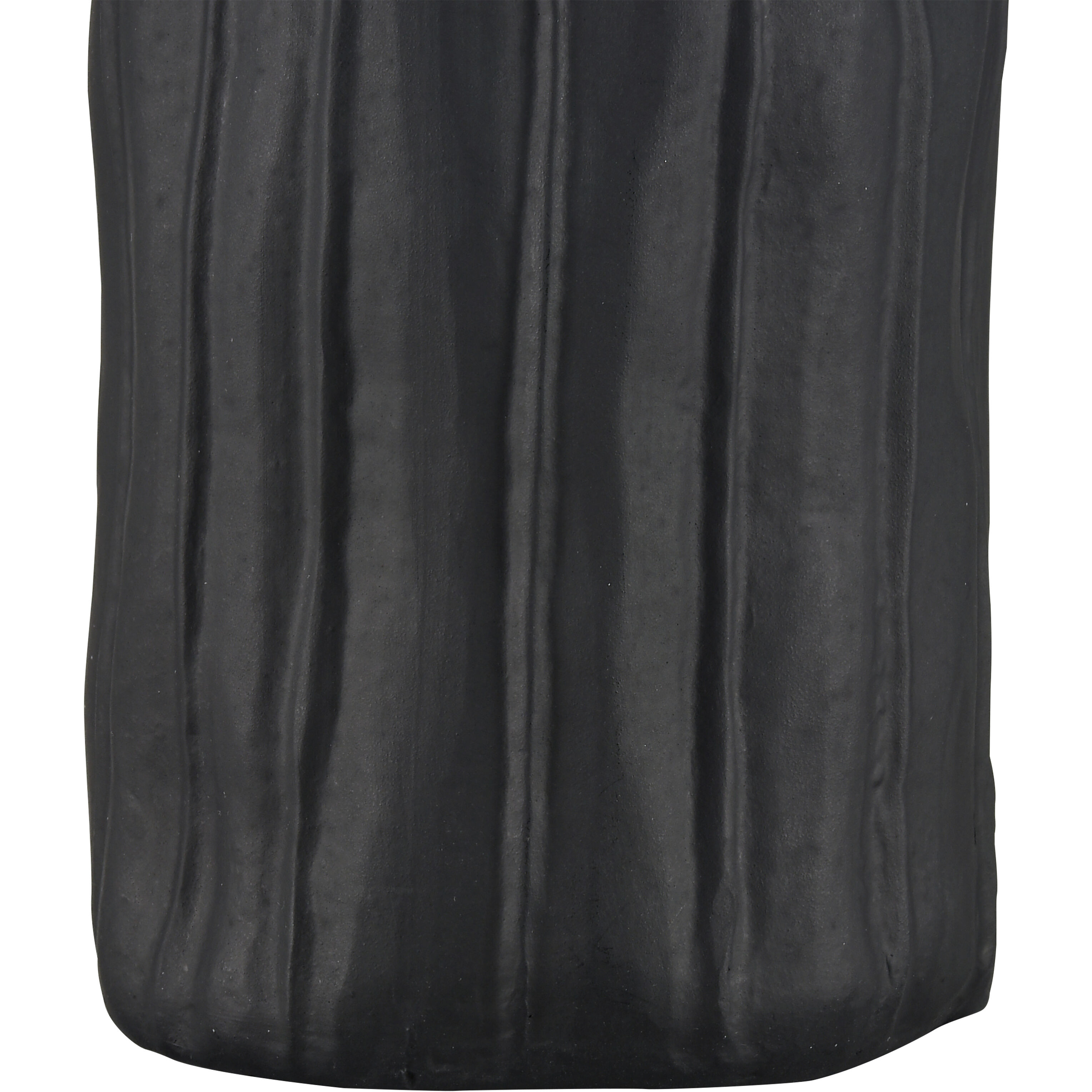 Carter 23.5 X 4.75 inch Vase in Black