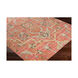 Germili 65 X 47 inch Pale Pink/Pale Blue/Tan/Saffron Rugs, Polyester