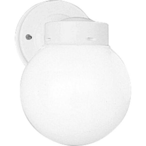 Utility Lantern Outdoor Wall Lantern in White