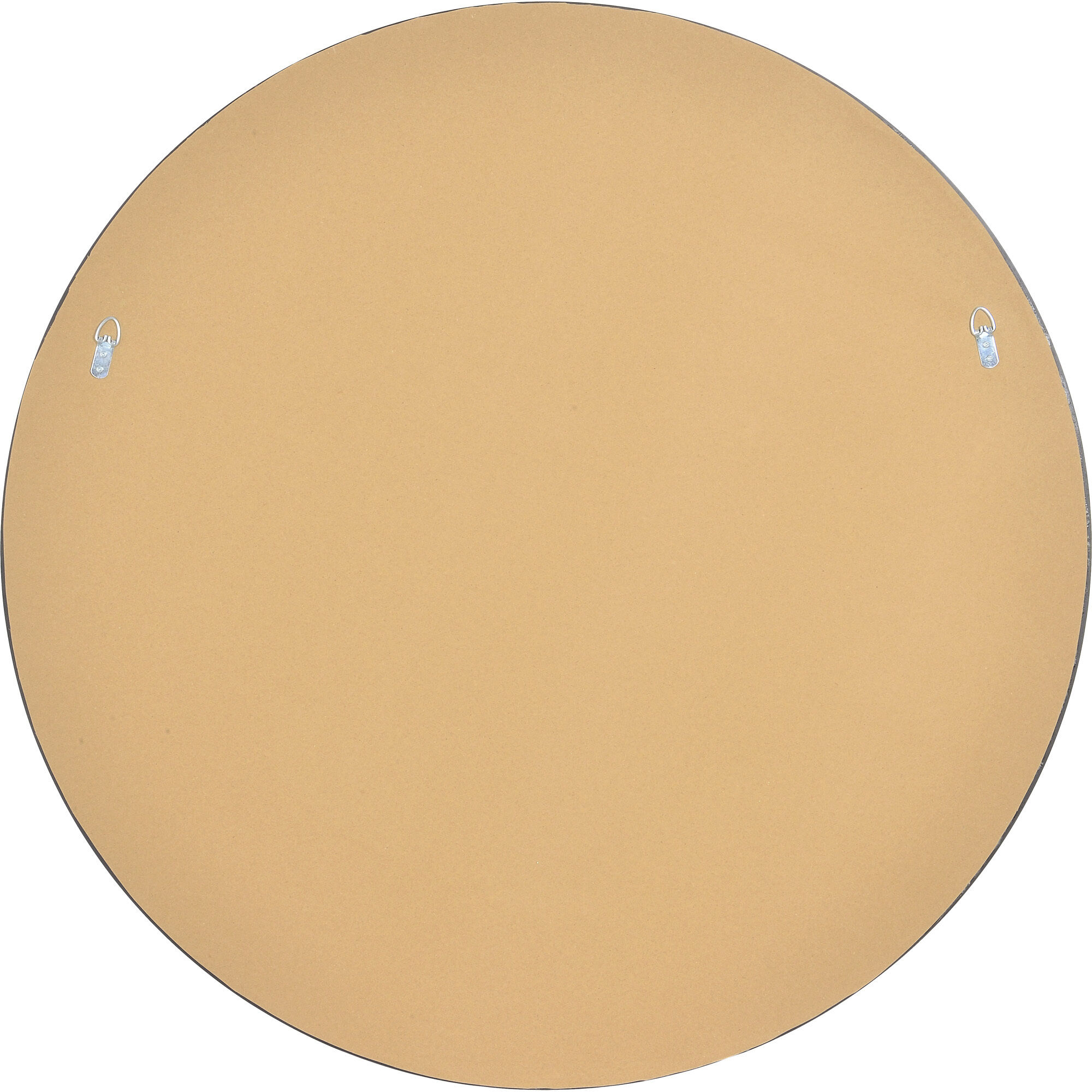 Garibaldi 35.43 X 35.43 inch Black and Clear Mirror