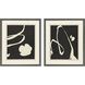 Neutral Spring Black and White Framed Art