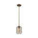 Lynden 1 Light 6 inch Raw Brass Pendant Ceiling Light