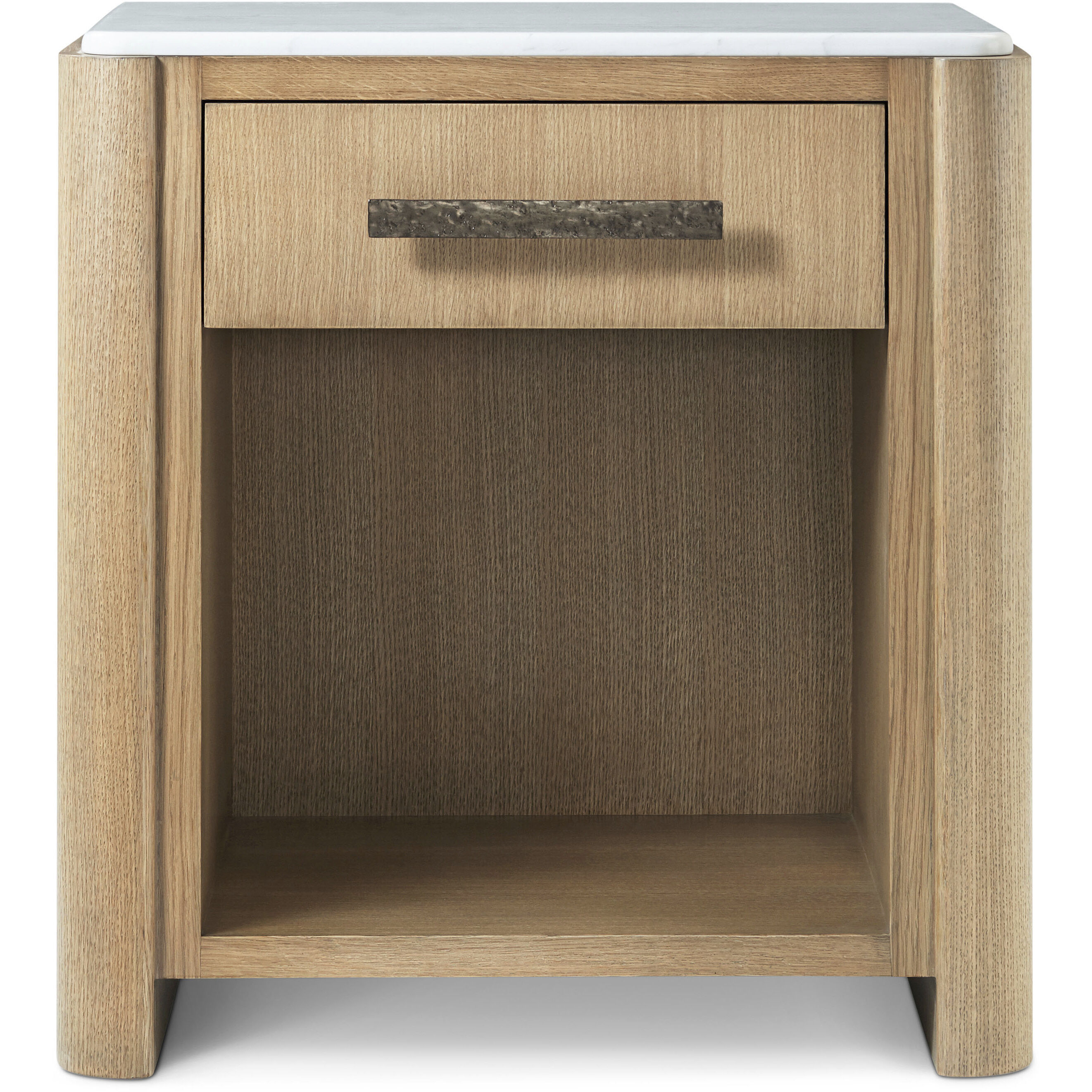 Essence 30 X 28 inch Blonde Nightstand, Wooden
