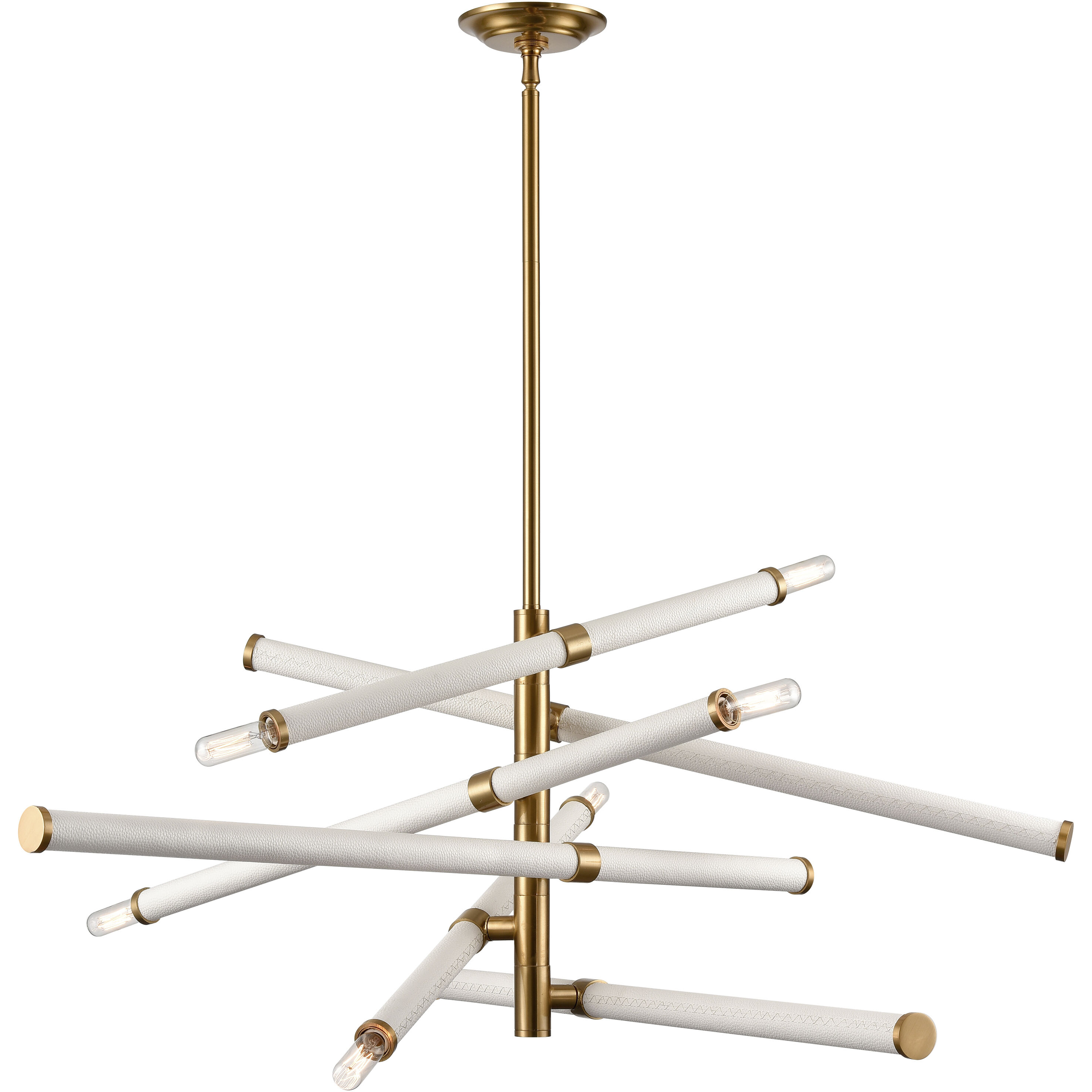 Crosspiece 6 Light 39.00 inch Chandelier
