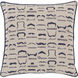 Wax that Stache 18 inch Khaki, Dark Blue Pillow Kit