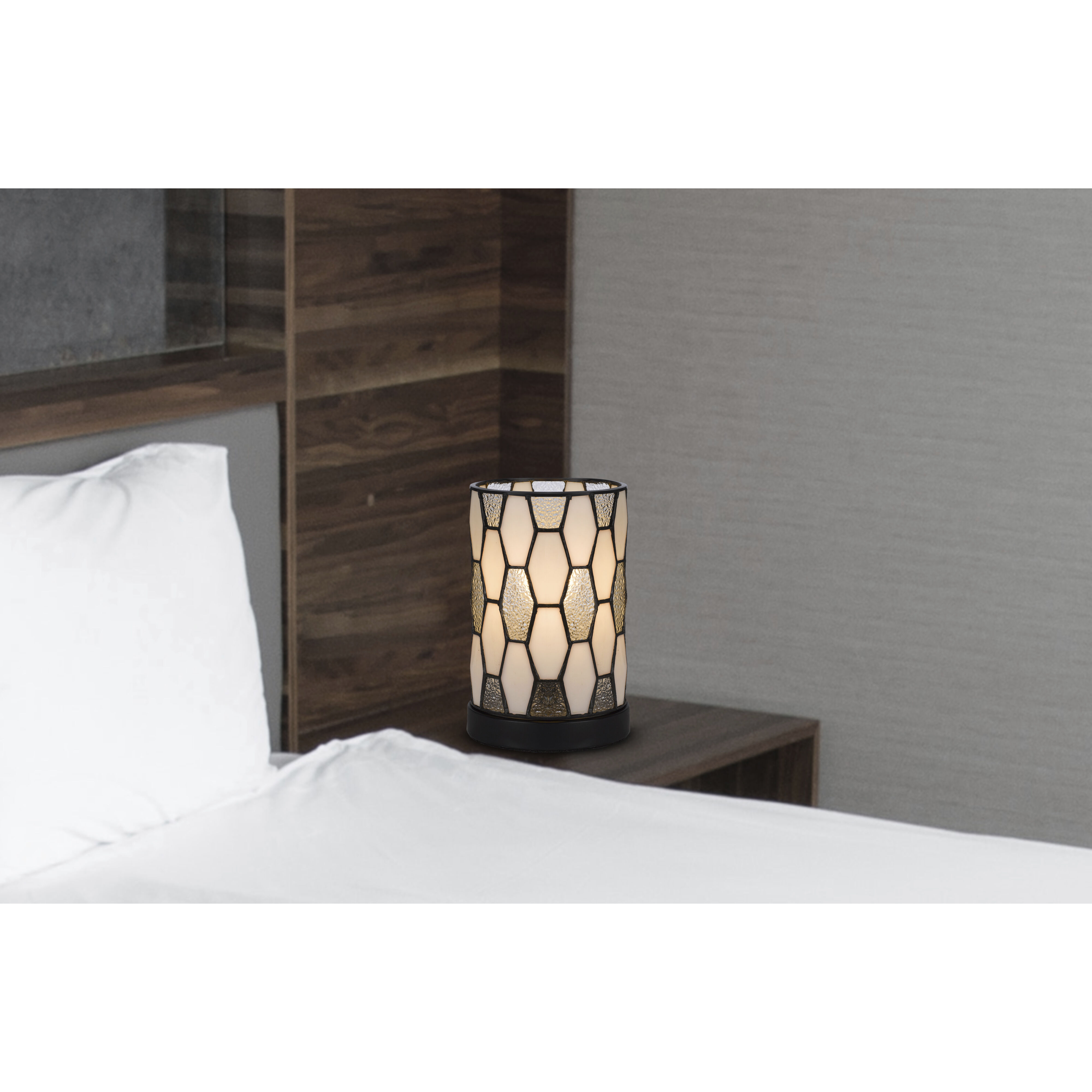 3120 Tiffany 9 inch 40.00 watt Dark Bronze Accent Lamp Portable Light