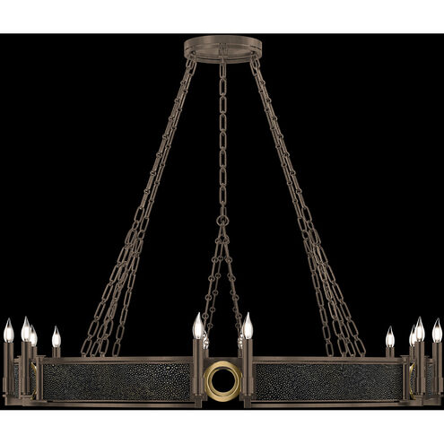 Mirage 12 Light 49.75 inch Bronze Chandelier Ceiling Light