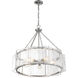Genry 5 Light 26 inch Polished Nickel Pendant Ceiling Light
