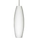 Suzi 18 LED Satin Nickel Cord Pendant Ceiling Light