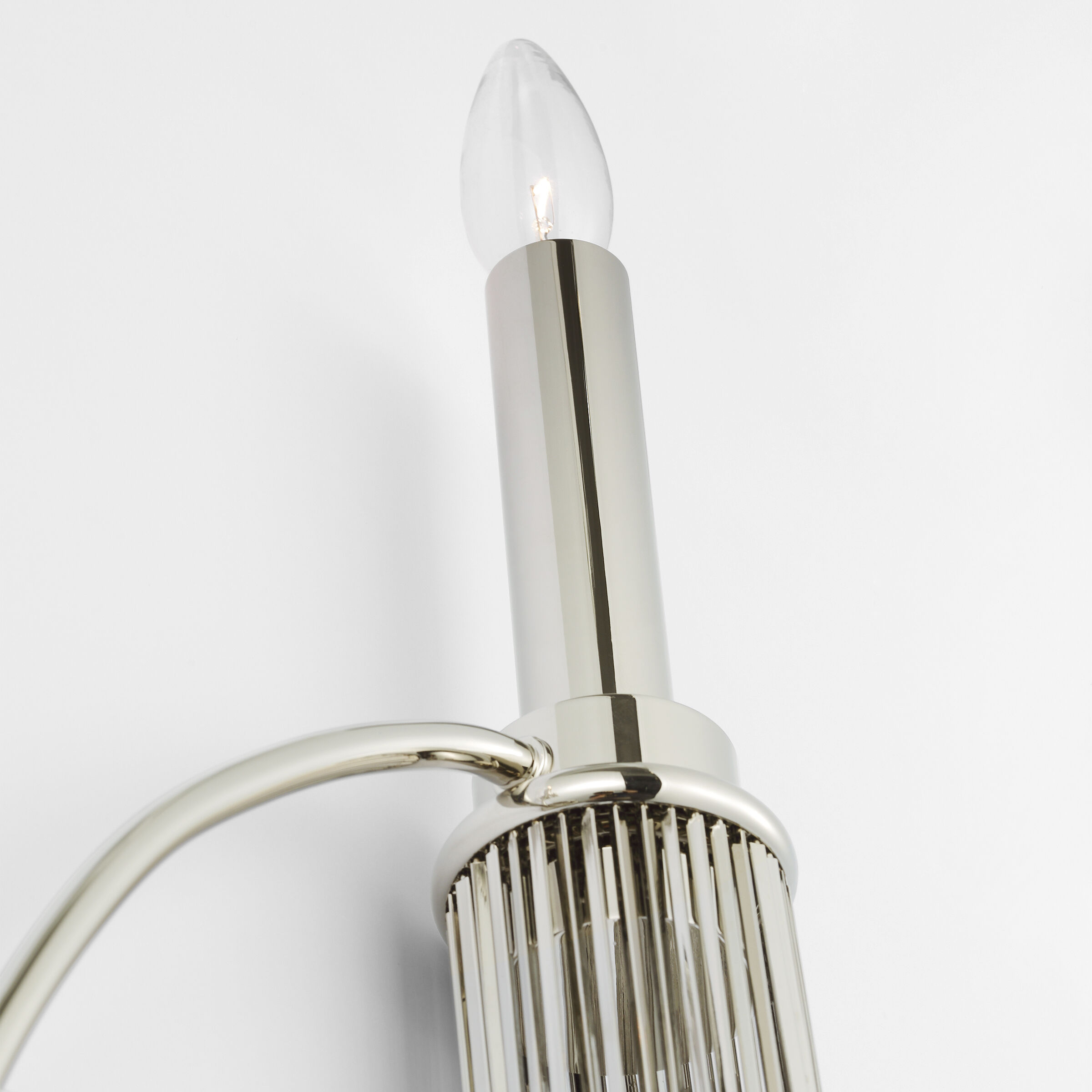 Fisher Weisman Sutton LED 17.75 inch Polished Nickel Double Sconce Wall Light