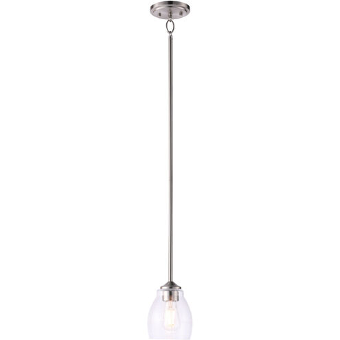 Winsley 1 Light 5 inch Brushed Nickel Pendant Ceiling Light