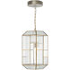 Bardolph 1 Light 8.5 inch Antique Brass Pendant Ceiling Light