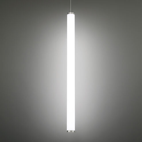 Flare LED 2 inch Brushed Nickel Linear Pendant Ceiling Light, dweLED