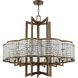 Grammercy 10 Light 34 inch Hand Painted Palacial Bronze Chandelier Ceiling Light