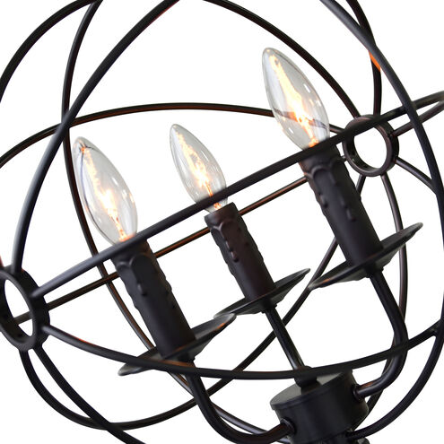 Arza 65 inch 60.00 watt Brown Floor Lamp Portable Light