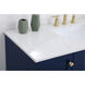 Sommerville 48 X 22 X 34 inch Blue Vanity Sink Set