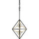 Marcia 1 Light 10.25 inch Matte Black and French Gold Mini Pendant Ceiling Light