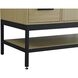 Lennox 54 X 34 inch Honey Brown Bathroom Vanity Cabinet