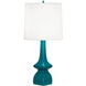 Jasmine 31 inch 150.00 watt Peacock Table Lamp Portable Light