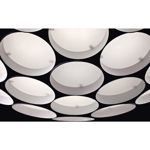 Borto LED 20 inch White Chandelier Ceiling Light