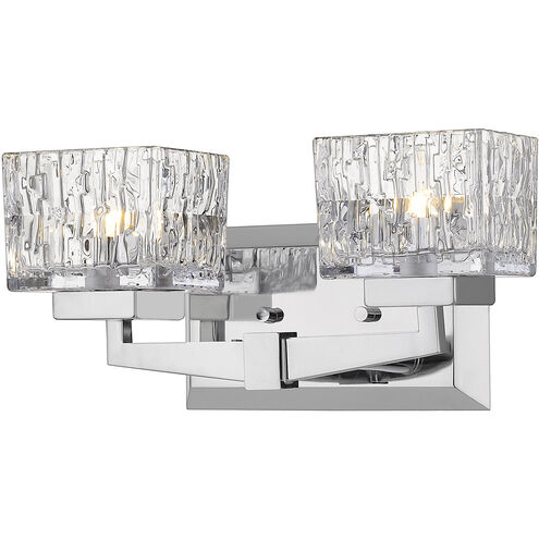 Rubicon LED 13.5 inch Chrome Vanity Wall Light