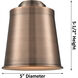 Franklin Restoration Addison LED 5 inch Satin Gold Sconce Wall Light, Franklin Restoration