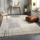 Sahara 72 X 48 inch Cream Rug in 4 X 6, Rectangle
