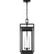 C&M by Chapman & Myers Cupertino 4 Light 11.13 inch Textured Black Outdoor Hanging Lantern